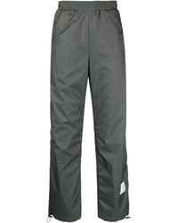 Thom Browne - Logo-Patch Sheer-Ripstop Track Pants - Lyst