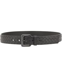 Bottega Veneta - Intrecciato Buckle Belt - Lyst