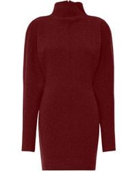 Max Mara - Short Wool And Cashmere Yarn Dress - Lyst