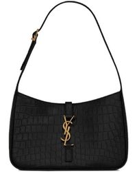Saint Laurent - Le 5 À 7 Embossed Shoulder Bag - Lyst