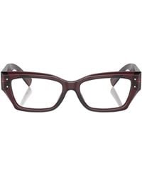 Dolce & Gabbana - Eyewear Rectangular Frame Glasses - Lyst