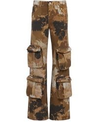 Blumarine - Camouflage Cargo Pants - Lyst