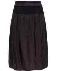 Maison Margiela - Ruffled A-Line Skirt - Lyst