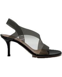 Gianvito Rossi - Metropolis Singback Open Toe Sandals - Lyst