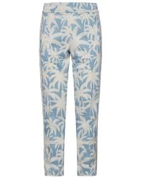 Palm Angels - Palm-Printed Elasticated Waist Track Pants - Lyst