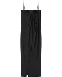 Givenchy - Wool-Mohair Sliced Maxi Dress - Lyst