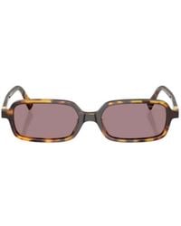 Miu Miu - Eyewear Rectangular Frame Sunglasses - Lyst