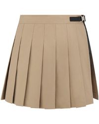 Dior - Christian Pleated Wrap Mini Skirt - Lyst