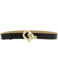 Fabiana Filippi - Knot Buckle Leather Belt - Lyst