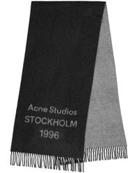 Acne Studios - Double-Sided Fringe Scarf - Lyst