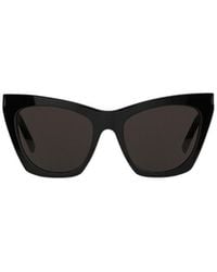 Saint Laurent - Eyewear Kate Cat Eye Frame Sunglasses - Lyst
