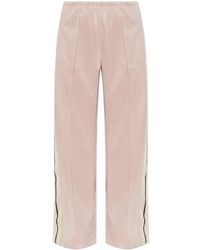 Palm Angels - Side Stripe Straight-Leg Trousers - Lyst