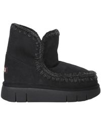Mou - Eskimo Contrast Stitch Boots - Lyst