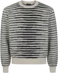 Tom Ford - Sweater Long Sleeve "Brush Striped Mohair" - Lyst