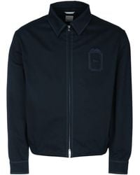 Dior - Zipped Shirt With Moulures Embroideries - Lyst