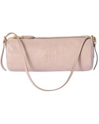 Miu Miu - Nappa Leather Pouch - Lyst