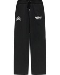 AllSaints - Graphic Straight Leg Sweatpants - Lyst
