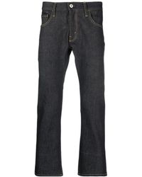Junya Watanabe - Graphic Print Denim Trousers - Lyst
