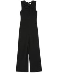 Calvin Klein - Twist-Detail Sleeveless Jumpsuit - Lyst