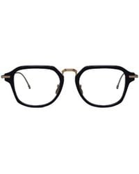 Thom Browne - Eyewear Rectangle-Frame Striped Glasses - Lyst