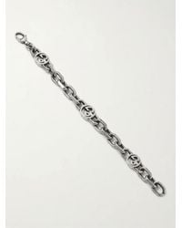 Gucci - Interlocking Chain Bracelet - Lyst