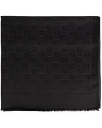 Ferragamo - Letter Pattern Scarf - Lyst