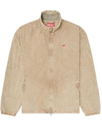DIESEL - Treated Taslan Jacket - Lyst