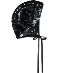 Simone Rocha - Embellished Tie-Up Beanie Hat - Lyst