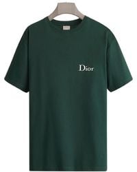 Dior - Homme Logo Embroidered Short-Sleeved T-Shirt - Lyst