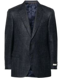 Canali - Single-Breasted Blazer - Lyst
