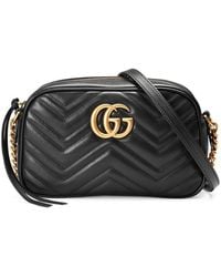 Gucci - Gg Marmont Shoulder Bag - Lyst