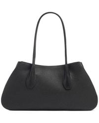 The Row - Alger Vintage Grain Leather Shoulder Bag - Lyst