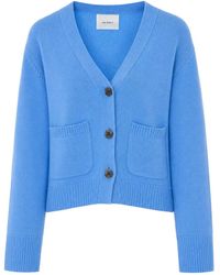Lisa Yang - Danni V-Neck Button-Up Cardigan - Lyst