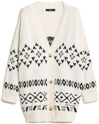 Weekend by Maxmara - Acacia Oversized Knitted Cardigan - Lyst
