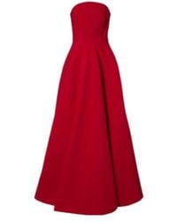 Solace London - Mathilde Strapless Gown - Lyst