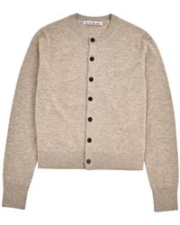 Acne Studios - Long Sleeve Cardigan - Lyst