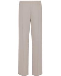 Dior - Homme Pleat Detailed Straight Leg Trousers - Lyst