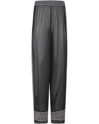 Ermanno Scervino - Printed Wide-Leg Pants - Lyst