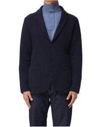 Lardini - Knitted Two-Button Blazer Cardigan - Lyst