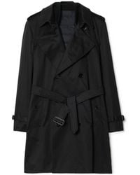 Burberry - Double Breasted Kensington Belted Trench Coat - Lyst