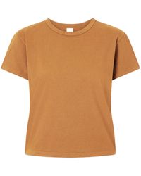 Leset - The Margo Cotton-Jersey T-Shirt - Lyst