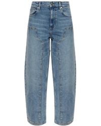 AllSaints - Belt Loop Jeans - Lyst