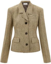 Ferragamo - Single Breasted Blazer - Lyst