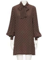 Valentino - Long Sleeve Dress - Lyst