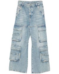 DIESEL - D-Sire Straight Leg Cargo Jeans - Lyst