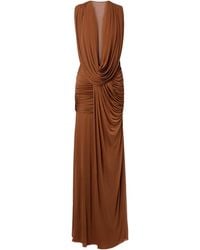 Christopher Esber - Ripple Draped Jersey Gown - Lyst