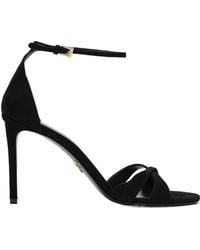 Prada - Round-Toe High-Heeled Sandals - Lyst