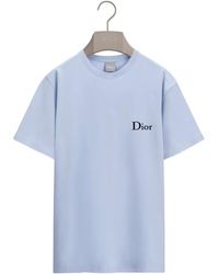 Dior - T-Shirt With Embroidery, Relaxed Fit - Lyst