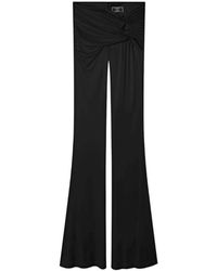 Versace - X Dua Lipa Knotted Flared Trousers - Lyst