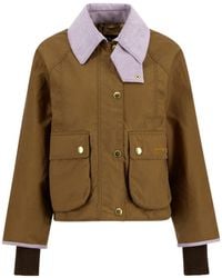 Barbour - B.Li Crop Beadnell Ld63 - Lyst